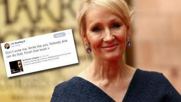 J.K. Rowling acude al rescate de una estudiante para que termine de escribir su libro