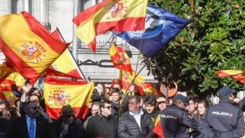 Tensión entre insultos y banderas en la celebración de la Toma de Granada