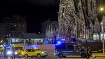 Los Mossos arrestan a un francés con cargadores de pistola en la Sagrada Familia