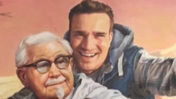 KFC le pinta un retrato al hombre que descubrió su truco de Twitter