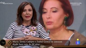Isabel Gemio aparece en el especial de María Teresa Campos de 'Lazos de sangre' y revoluciona Twitter