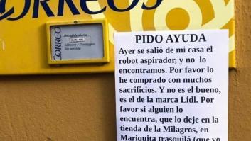 Aparece un extraño cartel en un pueblo de Cádiz: días después aún no está claro que sea real