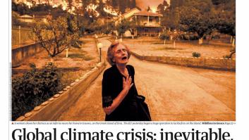 'The Guardian' traspasa fronteras con esta impactante portada: una imagen y siete palabras