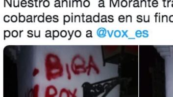 "Al nazi, tiro y a la cuneta": la casa de Morante de la Puebla aparece con pintadas contra Vox