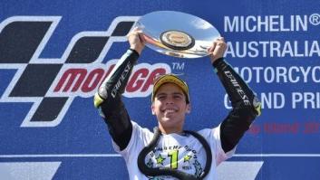 El español Joan Mir, campeón del Mundo de Moto3