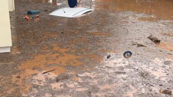 Caos en Benicàssim por una tromba de agua: han caído 150 litros por metro cuadrado en una hora