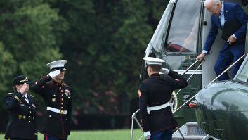 Biden honra los restos de los militares muertos en Afganistán a su llegada a EEUU
