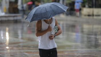 Las lluvias y tormentas pondrán este lunes en aviso a una decena de provincias