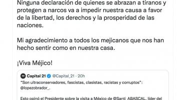 Abascal la lía (y mucho) en su respuesta al presidente de México: hasta los suyos se lo dicen