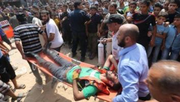 Al menos cuatro palestinos muertos por la explosión de un proyectil de la última guerra en Gaza
