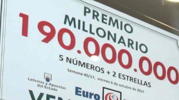 El mayor premio de la historia de Euromillones ha caído en España