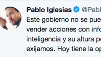 Iglesias, contra Borrell: 