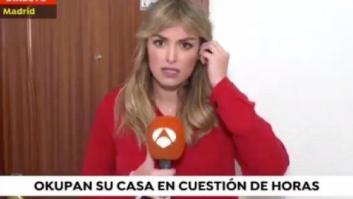 El mal rato de una reportera de Antena 3 Noticias 1 en pleno directo