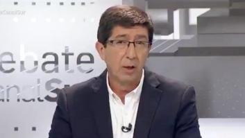 El hachazo de Juan Marín a Moreno Bonilla en pleno debate de candidatos a presidir Andalucía