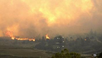 Un incendio en la cumbre de Gran Canaria quema 2.000 hectáreas en ocho horas