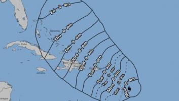 El huracán María sube a categoría 3 mientras se acerca a las Antillas Menores