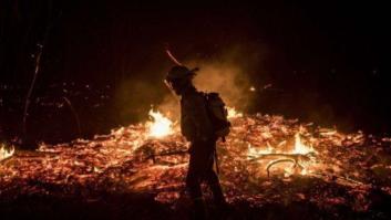 Un incendio arrasa 2.000 hectáreas en Cualedro (Ourense)