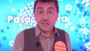 El sorprendente mensaje de Monedero a Rivera tras participar en 'Pasapalabra' (Telecinco)