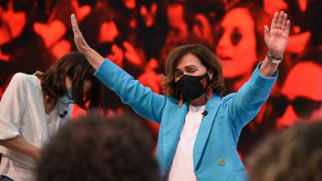 Carmen Calvo llama a luchar contra el "fascismo organizado" de Vox