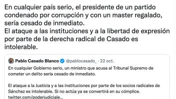 Baldoví replica a este tuit de Pablo Casado y le llueven los 'me gusta': van 6.500 y subiendo