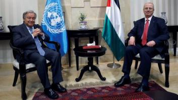 Los palestinos piden ayuda a Guterres para que Israel cumpla sus resoluciones