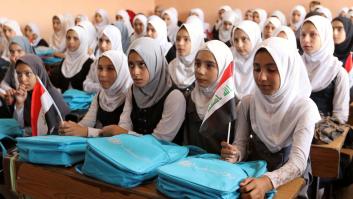 Tras tres años de dominio del ISIS, las niñas vuelven a clase en Mosul (FOTOS)