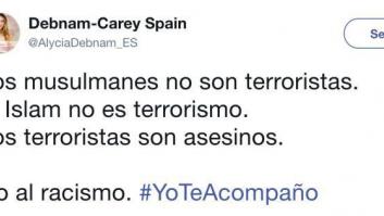 #YoTeAcompaño, la campaña solidaria que inunda Twitter tras el doble ataque de Cataluña