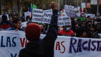 Centenares de personas marchan en Madrid contra el racismo