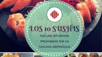 Las 10 recetas más originales de sushi de los chefs españoles más prometedores