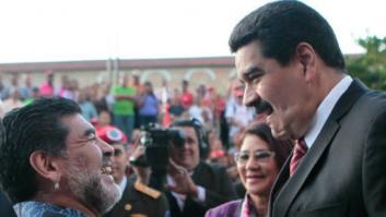 Maradona apoya a Maduro y se ofrece como soldado "para una Venezuela libre"