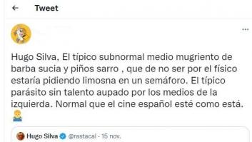 Hugo Silva 'revienta' el contador de 'me gusta' con su respuesta a este tuit