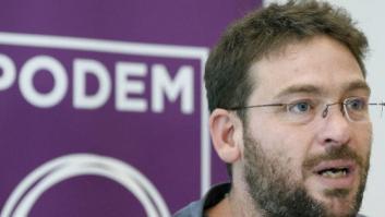 El líder de Podemos en Cataluña asegura que no dimitirá aunque Iglesias se lo haya pedido
