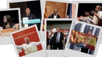 La campaña de los candidatos catalanes, a examen