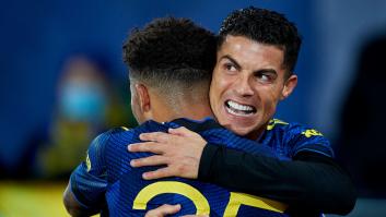 Cristiano Ronaldo deja al 'submarino amarillo' a punto del naufragio
