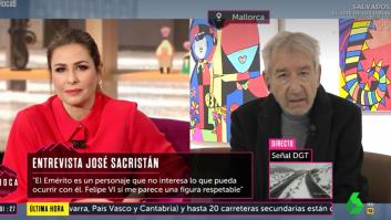 José Sacristán provoca una carcajada en Nuria Roca con su comentario sobre Juan Carlos I