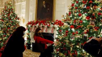 La Casa Blanca honra al personal de primera línea del coronavirus en su decoración navideña