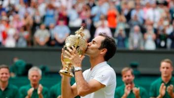 Roger Federer logra su octavo título de Wimbledon