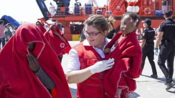 Una patera con 26 mujeres y cinco menores llega a la isla de Mar, de soberanía española