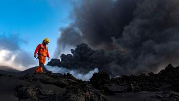 La actividad del volcán de La Palma disminuye hasta "prácticamente desaparecer"