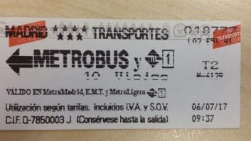 Metro de Madrid 'jubila' los billetes de papel