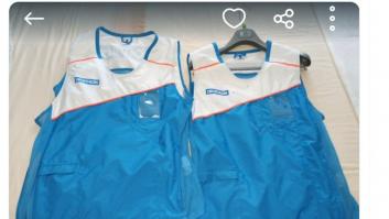 Vende por Wallapop dos uniformes de Decathlon y la explicación es una fantasía