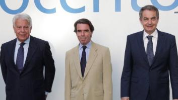 González, Aznar y Zapatero hacen piña contra el referéndum catalán