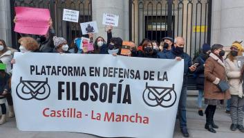 Profesores y estudiantes se manifiestan en Madrid en defensa de la Filosofía