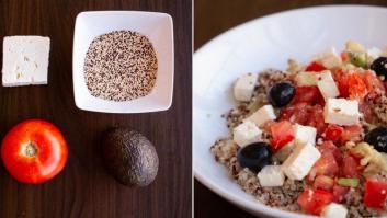 Recetas fáciles: ensalada de quinoa, aguacate y tomate