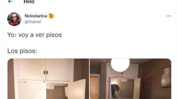 El surrealista apartamento que ha indignado a Twitter: no creerás dónde está el baño