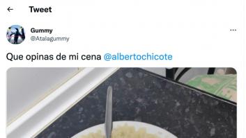 Le pide a Alberto Chicote que valore su cena y el cocinero triunfa (y mucho) con su respuesta