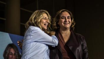 Ada Colau reivindica el liderazgo de Yolanda Díaz: "Es la mejor posicionada"