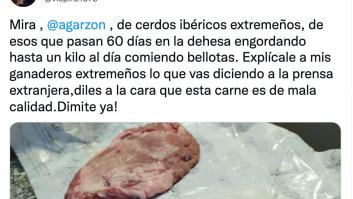 Un diputado del PP pone dos filetes en Twitter, critica a Garzón y pasa justo lo que menos se espera