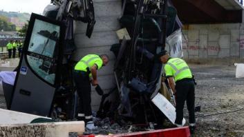El chófer del autobús siniestrado en Avilés estuvo 11 meses de baja por vértigos