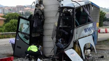 Al menos cinco muertos y 16 heridos en un accidente de un autobús en Avilés